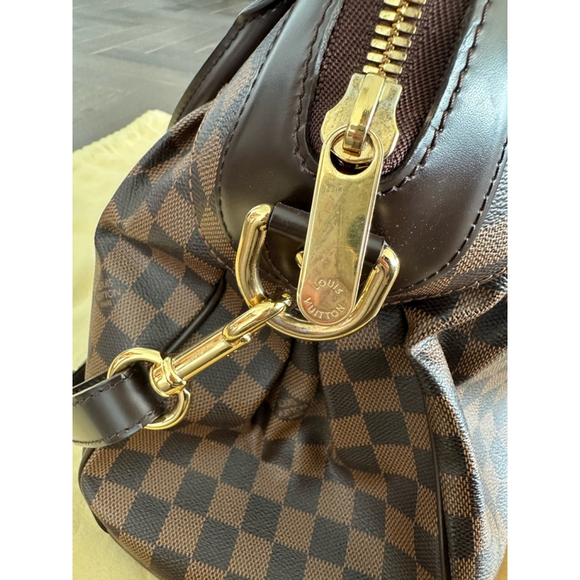 Women's Louis Vuitton Damier Ebene Alma Handbag Brown - Picture 9 of 14